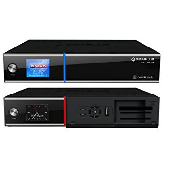GigaBlue UHD UE 4K + Single DVB-C/T2 Tuner v.2 (H.265)